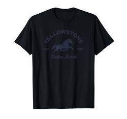 Yellowstone Dutton Ranch Est. 1886 Running Horse Logo V2 T-Shirt von Y Yellowstone