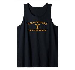 Yellowstone Large Gold Dutton Ranch Logo Tank Top von Y Yellowstone