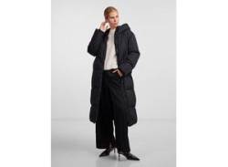 Steppmantel Y.A.S "YASIRIMA LS LONG DOWN COAT S. NOOS" Gr. M (38), schwarz (black) Damen Mäntel Übergangsmäntel von Y.A.S