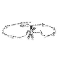 YAFEINI Libellen-Armband, Geschenke, Sterlingsilber, Libellen-Armband, Schmuck für Frauen und Mädchen von YAFEINI