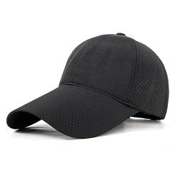 YAMEE Baseball Cap Herren Damen Sommermütze Atmungsaktive,Sommercap Unisex Mesh Basecap,Baseball Kappen Herren Sonnenschutz,Baseballmütze Damen Sonnenhut UV-Schutz (Kopfumfang: 56-59cm) von YAMEE