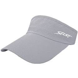 YAMEE Visoren für Damen Ultra-Licht Visor Cap Herren Sonnenblende für Damen und Herren | Sonnenhut Sommerhut Strandhut Unisex Sport Sunvisor Kappe | Sport-Sonnenblende Golf Tennis Cap von YAMEE