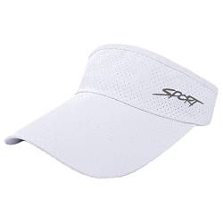 YAMEE Visoren für Damen Ultra-Licht Visor Cap Herren Sonnenblende für Damen und Herren | Sonnenhut Sommerhut Strandhut Unisex Sport Sunvisor Kappe | Sport-Sonnenblende Golf Tennis Cap von YAMEE