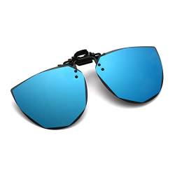 YAMEIZE Modische polarisierte Clip-On-Sonnenbrille – für Damen Herren Trendige Brille Flip Up UV-Schutzbrille Fahren im Freien von YAMEIZE