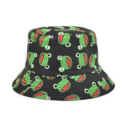 YAMEIZE Modischer Sommer-Bucket-Hut für Damen – Modischer doppelseitiger Bucket-Hut für Herren und Teenager… von YAMEIZE