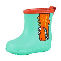 YANFJHV Cartoon Kinder Regenstiefel Rutschfeste Kinder Wasserschuhe Klassische Kinder Regenstiefel Wasserdichte Regenstiefel Kinder Baby Cartoon Schuhe Winterschuhe Kinder 28 von YANFJHV