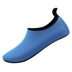 YANFJHV Wasserschuhe Herren Größe 48/49: Schwimmschuhe Aquaschuhe Slip on Outdoor Surfschuhe Tauchschuhe Strand Wasserschuhe Atmungsaktiv rutschfest Strandschuhe Unisex Damen Badeschuhe von YANFJHV