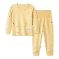 100% Baumwolle Baby Kinder Schlafanzüge Jungen Mädchen Pyjamas Set Langarm Nachtwäsche(Tag70/4-5 Jahre,Muster 10) von YANWANG