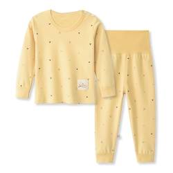 YANWANG 100% Baumwolle Baby Kinder Schlafanzüge Jungen Mädchen Pyjamas Set Langarm Nachtwäsche(Tag60/2-3 Jahre,Muster 10) von YANWANG