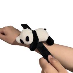 Schöne Panda Haarseil Stirnband Brosche Cartoon Haarseil Süßes Panda Slap Armband Stirnband Für Fotografie Haarseil Für Mädchen Haarseilverlängerung Elastisches Haarseil Haarseil Für Zöpfe von YAOGUI