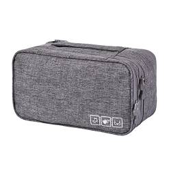 YAOGUI Reisetasche, Kabinentasche, Reise-Multifunktions-Unterwäsche-Organizer, Aufbewahrungstasche, tragbare BH-Socken, Dessous-Zubehör, Würfel-Kulturbeutel, Lg#, 10.62x5.7x4.72in von YAOGUI