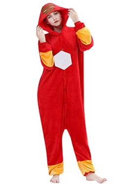 YAOMEI Erwachsene Jumpsuits, 2020 Kostüm Tier Kostüm-Anzug Onesie Nachthemd Schlafanzug Kapuzenpullover Nachtwäsche Cosplay Karton 3D Kigurumi Fastnachtskostuem Halloween (Ironman, M) von YAOMEI