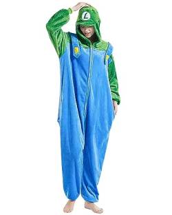 YAOMEI Erwachsene Jumpsuits, 2020 Kostüm Tier Kostüm-Anzug Onesie Nachthemd Schlafanzug Kapuzenpullover Nachtwäsche Cosplay Karton 3D Kigurumi Fastnachtskostuem Halloween von YAOMEI