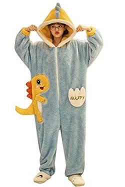 YAOMEI Erwachsene Unisex Jumpsuits, Kostüm Tier Kostüm-Anzug Onesie Nachthemd Schlafanzug Kapuzenpullover Nachtwäsche Cosplay Karton 3D Kigurumi Fastnachtskostuem Party Halloween von YAOMEI