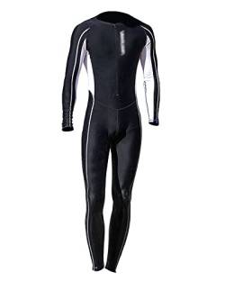 YAOTT Damen/Herren Langarm Sonnenschutz Professioneller Badeanzug Full-Cover-Einteilig Neoprenanzug Athletic Surfen Tauchen Badeanzug Schwimmanzug Surfanzug Bademode Badeanzüge Strandbikinis Bodysuit von YAOTT