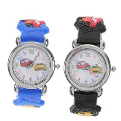 YARNOW 2St Uhren für Studenten kinderuhren Armbanduhr Kinder schöne Armbanduhr für Kinder Geburtstagsgeschenk für Kinder Zeit Kinderarmbanduhr auf Kind aufpassen Dropshipping Anschauen von YARNOW