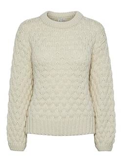 Y.A.S Damen YASBUBBA LS Knit Pullover S. NOOS Strickpullover, Birch, Medium von YAS