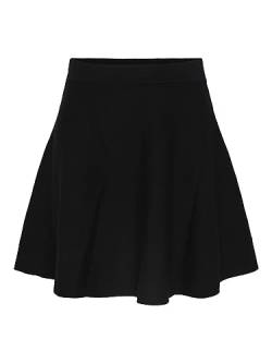 Y.A.S Damen YASFONNY HW Knit Skirt S. NOOS Rocke, Black, XXL von YAS