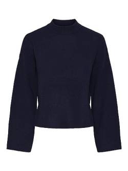 Y.A.S Damen YASFRIDO LS Wide Knit Pullover S. NOOS Strickpullover, Night Sky, M von YAS