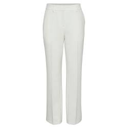 Y.A.S Damen YASLIKKA HW Pants S. NOOS Hose, Star White, Large von YAS