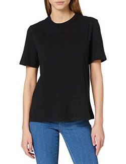 Y.A.S Damen YASSARITA O-Neck Tee-NOOS S. T-Shirt, Black, L von YAS