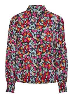 YAS Damen YASALIRA LS Shirt S. NOOS Bluse, Garden Topiary/AOP:SMALL Flower Print, Large von YAS