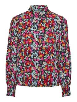 YAS Damen YASALIRA LS Shirt S. NOOS Bluse, Garden Topiary/AOP:SMALL Flower Print, M von YAS