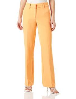 YAS Damen Yasbluris Mw Flared Pant Noos Anzughose, Mock Orange, S EU von YAS