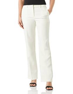 YAS Damen Yasbluris Mw Flared Pant Noos Anzughose, Star White, XL EU von YAS