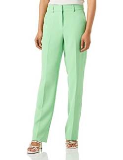 YAS Damen Yasbluris Mw Flared Pant Noos Anzughose, Summer Green, XS EU von YAS