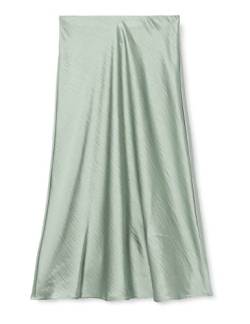 YAS Damen Yaspastella Hw Midi Skirt Noos Rock, Green Milieu, S EU von YAS