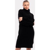 YC Fashion & Style Strickkleid Exklusives Damen Rollkragen Strickkleid (1-tlg) in Unifarbe von YC Fashion & Style