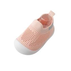 YCBMINGCAN Baby-Kleinkindschuhe, Sommersandalen für Herren und Damen, weiche Sohle, atmungsaktive Mesh-Schuhe für, Babyschuhe für 1 bis 3 Sneaker Herren (Pink, 23 Infant) von YCBMINGCAN