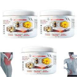 Todahof Bienengiftsalbe Todahof Bienengiftlinderungscreme bee Venom Cream Bienengiftsalbe Arthrose Fortschrittliches (3 Stück) von YCYATS