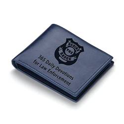 YDJFCCTD Polizei-Abzeichen-Brieftasche, hinter dem Abzeichen, 365 tägliche Hingabe für Strafverfolgung, Geldbörse, Beamte, Polizei, Akademie, Abschlussgeschenk, Polizei, Cool von YDJFCCTD