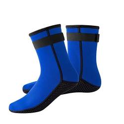 YDQUANI 3mm Neopren Neoprenanzug Socken Thermal Anti-Rutsch Tauchen Socken Stiefel für Männer Frauen Schnorcheln Schwimmen Surfen von YDQUANI