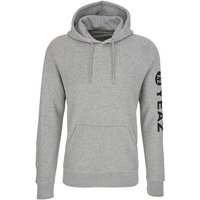 YEAZ Hoodie CUSHER hoodie sky grey (unisex) (1-tlg) CUSHER Unisex Hoodie aus hochwertigem veganen Material-Mix von YEAZ