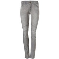 YESET Boyfriend-Jeans Damen Boyfriend Jeans Hose Karottenform Chino Stretch grau 135163 von YESET