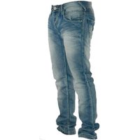 YESET Boyfriend-Jeans Herren Jeans Hosen mit Knopfverschluss X3C14M26 von YESET
