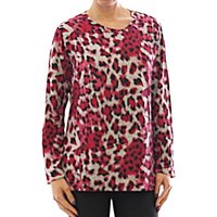 YESET Langarmshirt Damen Langarm Shirt Pullover Leopard Muster Bluse Tunika T-Shirt HR9903NLPL21 von YESET
