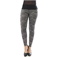 YESET Leggings Damen Leggings lang hoher Bund Hose Leopard Tier Muster Tier-Muster, hoher Bund von YESET