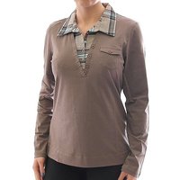 YESET Longshirt Damen T-Shirt Hemd Langarm 557651 von YESET