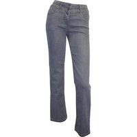 YESET Stretch-Hose Damen Jeans Carmen Hose Stretch grau 282404 von YESET