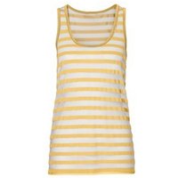 YESET Tanktop Top Tank Tanktop Shirt ärmellos Streifen Häkel Loch gold 36/38 962471 von YESET