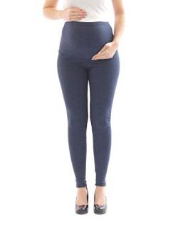 YESET Umstandsleggings Thermo Fleece innen Hose lang Baumwolle Umstand-Leggings Jeans XXL von YESET