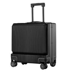 YEWMTRE Anti-Druckschaden-Koffer, leeres Rad, Zollschloss, korrosionsbeständiger Koffer für Reisen, Geschäftsreisen von YEWMTRE