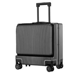 YEWMTRE Anti-Druckschaden-Koffer, leeres Rad, Zollschloss, korrosionsbeständiger Koffer für Reisen, Geschäftsreisen von YEWMTRE