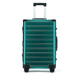 YEWMTRE Handgepäckkoffer, Trolley-Koffer aus Aluminium-Magnesium-Legierung mit Rollen, luxuriöser Hartschalenkoffer mit großem Fassungsvermögen von YEWMTRE