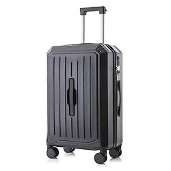 YEWMTRE Koffer mit großem Fassungsvermögen, wiederaufladbarer Handgepäckkoffer mit Getränkehalter, Geschäftsreisekoffer von YEWMTRE