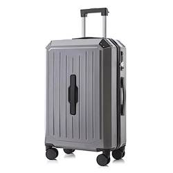 YEWMTRE Koffer mit großem Fassungsvermögen, wiederaufladbarer Handgepäckkoffer mit Getränkehalter, Geschäftsreisekoffer von YEWMTRE